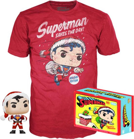 Funko-Pop! Abschlagbox: DC Superman Saves The Day #353 (Größe XL)