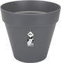 Elho Loft Urban Round 40 – Blumentopf für den Außenbereich – ø 38,5 x H 35,3 cm – Anthrazit