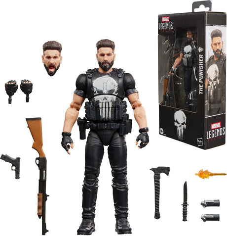 Hasbro marvel legends series punisher - the punisher - actiefiguur 15cm