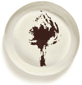 Serax - Ottolenghi Feast - Servierschale l - weiß schwarz - 44 ø