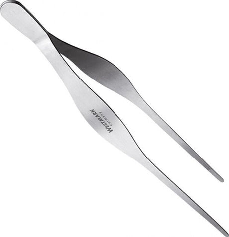 Westmark Küchen- und Servierpinzette, Grillzange, Edelstahl, Länge: 29 cm, Silber, 12762270