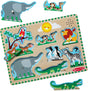 Melissa Doug – Klangpuzzle aus Holz – wilde Tiere