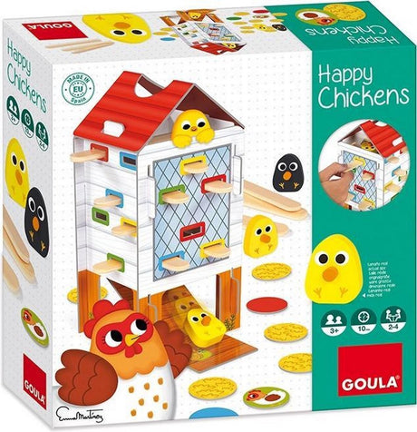 Goula Jumbo – glückliche Hühner – Lernspiel