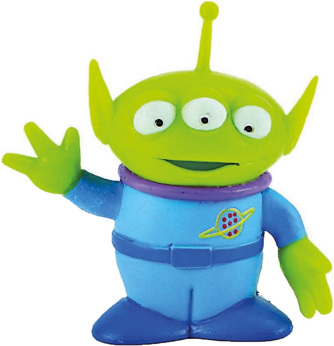 Bullyland 12765 – Disney Pixar Toy Story Figur – Alien – naturgetreues und detailliertes Design – ideal als Tortenfigur, Sammlerstück oder kleines Geschenk für Kinder ab 3 Jahren