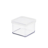 Rotho Loft-Aufbewahrungsbox 0,5l weiß transparent