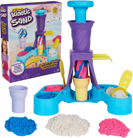Kinetic Sand Soft-Serve-Station | 2 Stk