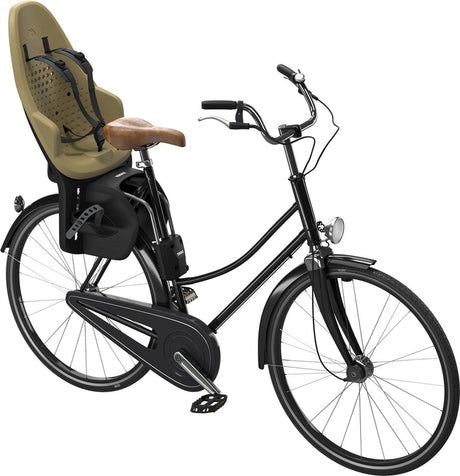 Markenloser Rücksitz von Thule, Yepp 2 Maxi-Rahmenmontage, Fennel Tan