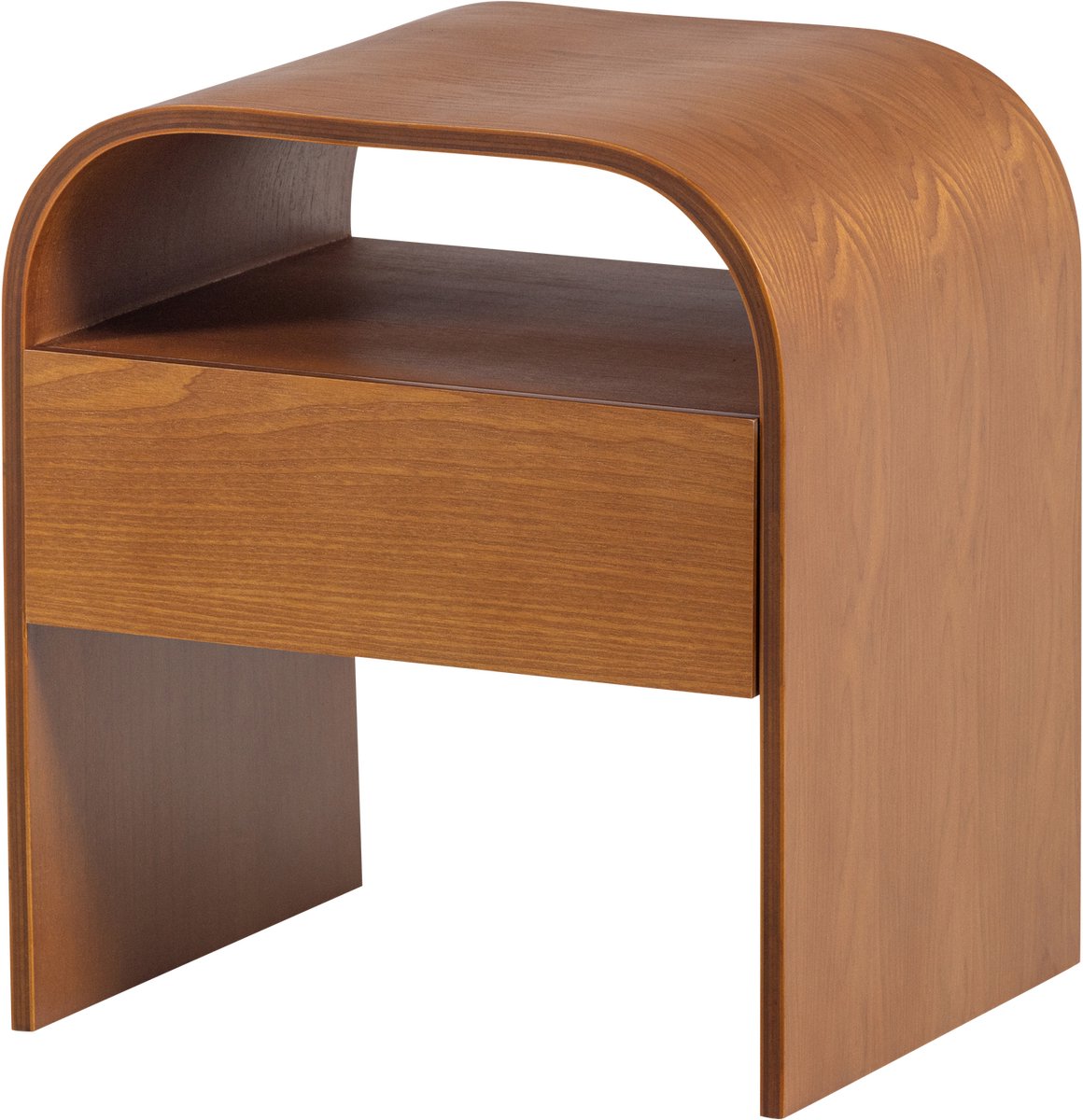 Woood Momo Nachttisch – Holz – Braun – 45x40x34
