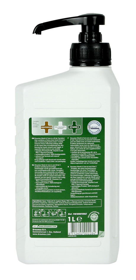 Dreumex Wash Care Hand Cleaner Handseife 1 Liter mit Pumpe