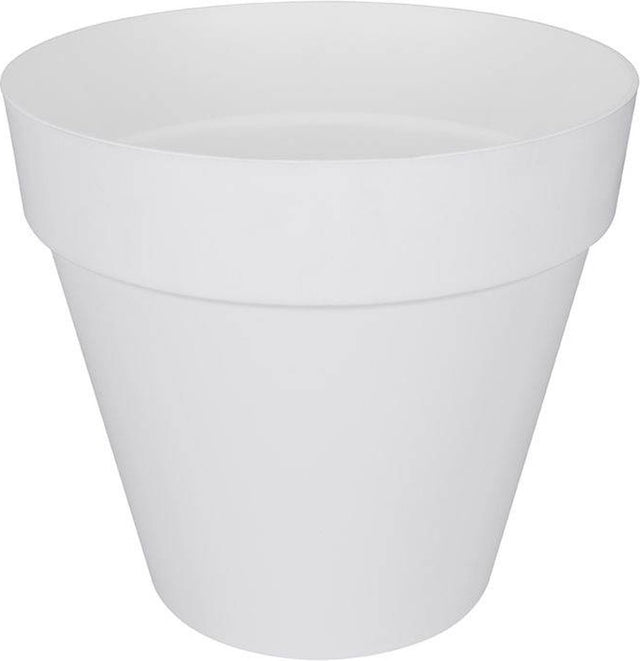 Elho loft urban rond 40 - bloempot voor buiten - ø 38.5 x h 35.3 cm - wit