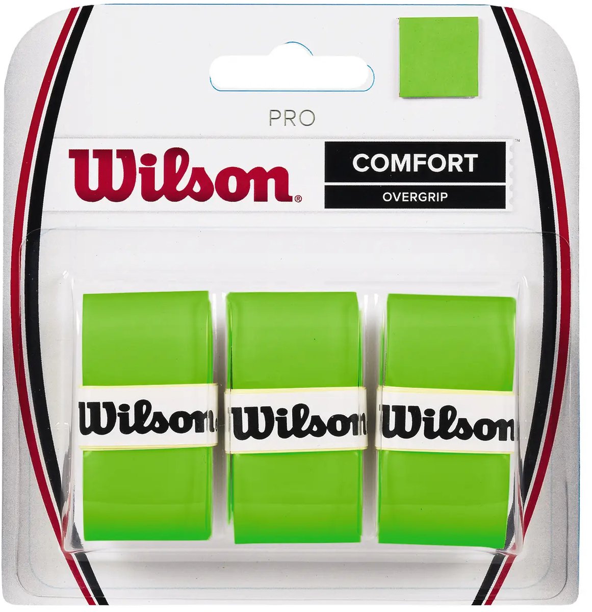 Markenloser Wilson-Griff ohne Marke – grün, 3er-Pack