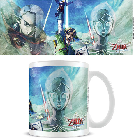 Hole in the wall the legend of zelda - skyward sword mug