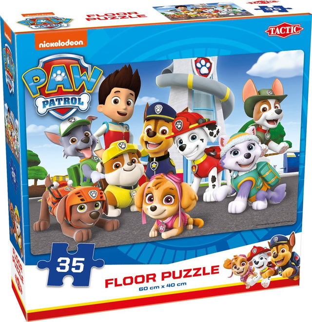 Tactic Paw Patrol Bodenpuzzle – Puzzle – ab 3 Jahren – 35 Teile – 60 x 40 cm