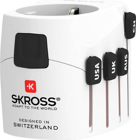 Skross World Travel Adapter Pro geerdet