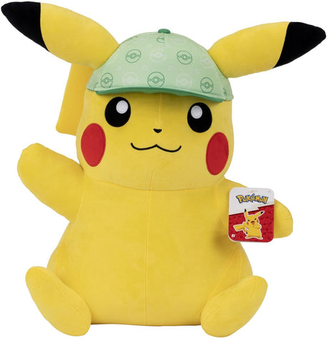 Jazwares pokemon - 60cm plush pikachu #4 pikachu with hat