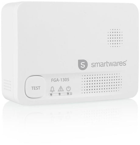 Smartwares fga-13051 - koolmonoxidemelder co melder - 85 db - 10 jaar sensor - bsi gecertificeerd