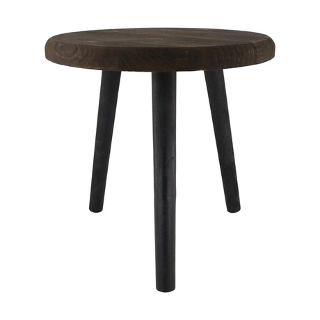 Dijk Natural Collections Beistelltisch Paulownia-Holz ø38xh38cm