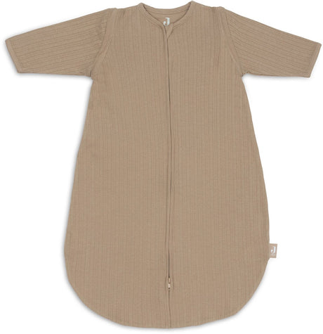 Jollein baby slaapzak zomer met afritsbare mouw 70cm - rond - ajour biscuit - zomerslaapzak