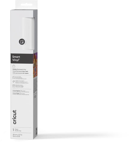 Cricut ™ Smart Vinyl™ permanent weiß, grün matt (3,7 m)