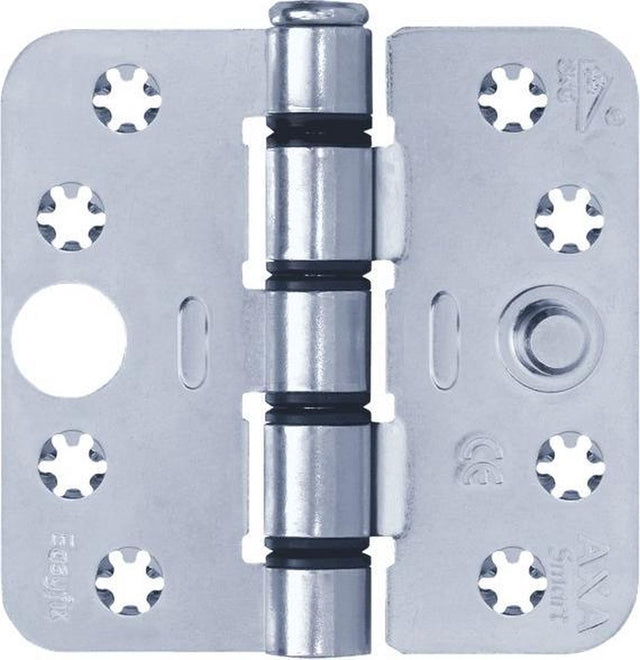 Axa 89x89 Sicherheitsscharnier Smart Easyfix runde Ecke verzinkt (50 Stück) - 1687-09-23 7v
