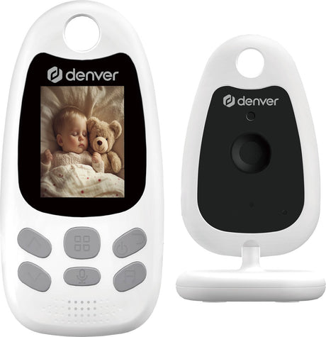 Denver babyfoon met camera - video audio - nachtvisie - temperatuurweergave - baby monitor camera - bc250