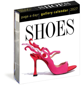 Shoes page-a-day® gallery calendar 2027