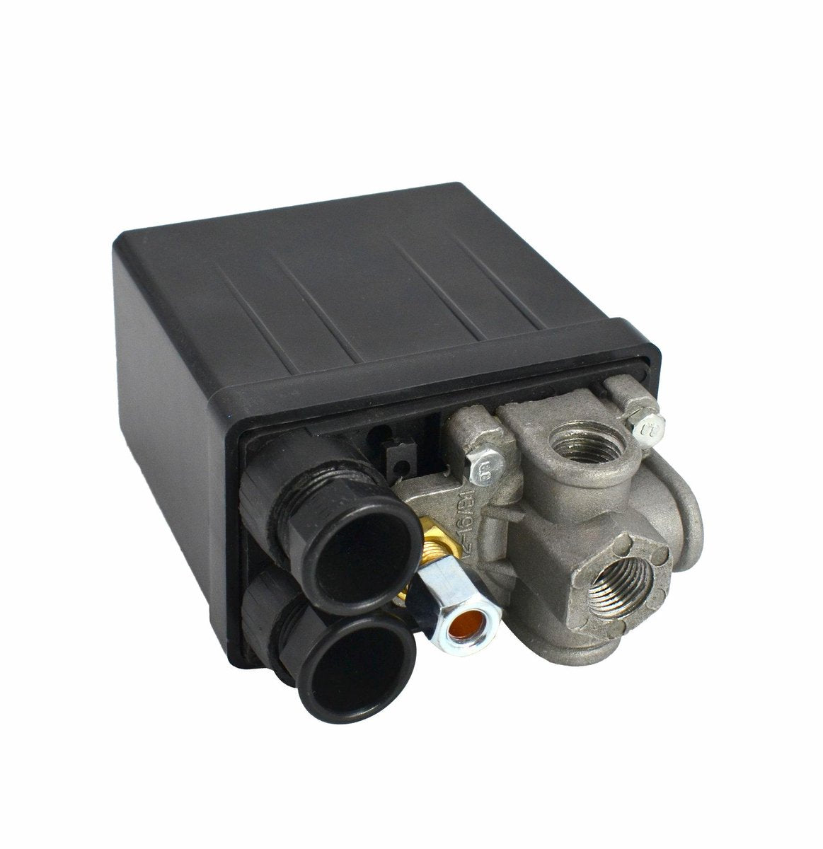 Awtools aw10202 - drukschakelaar voor compressor - 230v - 3 ingangen - 1 4