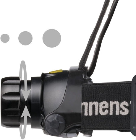 Brennerstuhl Luxpremium LED-Akku-Sensor-Stirnlampe SL 401 AF Akku-LED-Stirnlampe mit Sensor und Rotlicht (Außenscheinwerfer IP44 mit Infrarot-Sensor zum freihändigen Einschalten, bis zu 50 Stunden Leuchtdauer, 400lm)