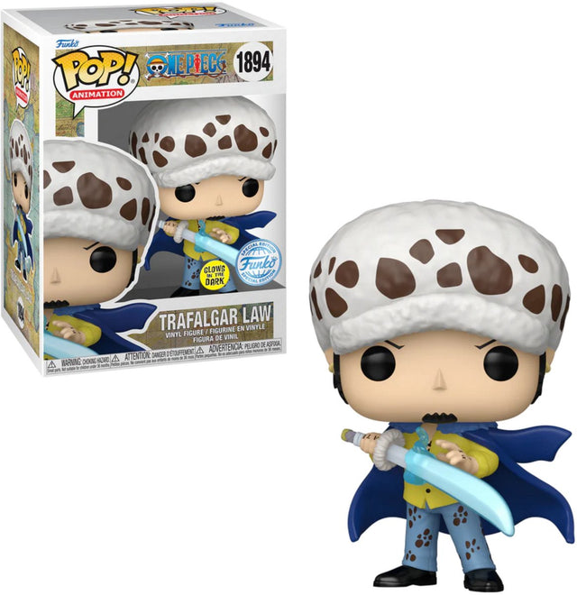 Funko-Pop! Animation Trafalgar Law GITD 1894 One Piece exklusiv