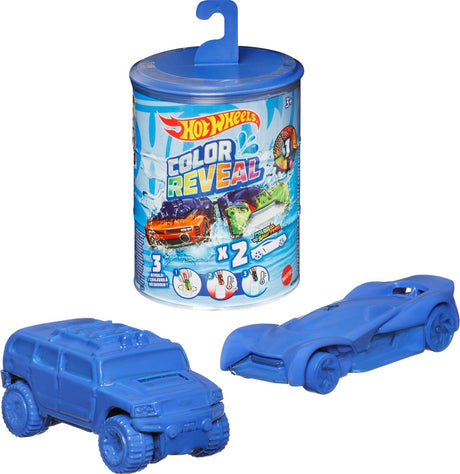 Hot Wheels Color Reveal – Spielzeugfahrzeuge – Set mit 2 verschiedenen Autos