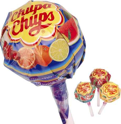 Chupa Chups Mini Megachups - Süßigkeiten - 1x10 Stück