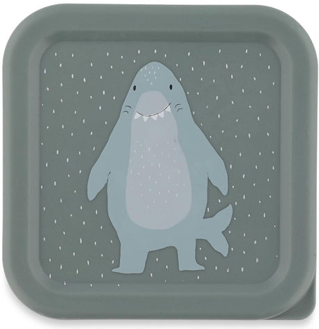 Trixie set van 3 snackdoosjes  mr. shark  3-delige snackbox  makkelijk te openen  ideaal voor kinderen