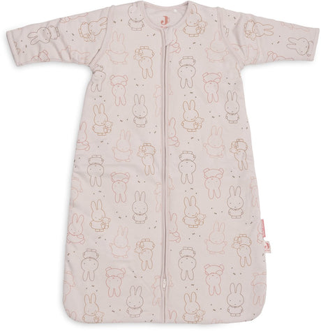 Jollein schlafsack mit abnehmbaren ärmeln 110cm miffy moments - silk rose