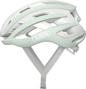 Abus Fahrradhelm Airbreaker Pure Mint M – 52-58 cm – Hellgrün – geeignet für den Einsatz auf Rennrädern – Gravelbikes – 210 g
