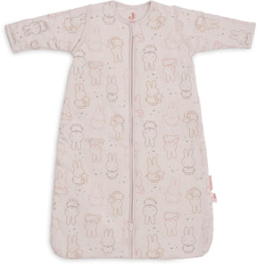 Jollein schlafsack mit abnehmbaren ärmeln 70cm miffy moments - silk rose