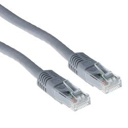 UTP Cat6 Patchkabel ACT IB8005 grau
