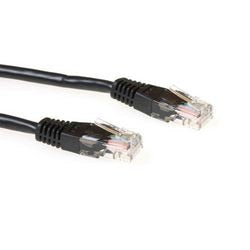 Act schwarzes 2-m-UTP-Cat5e-Patchkabel mit RJ45-Anschlüssen