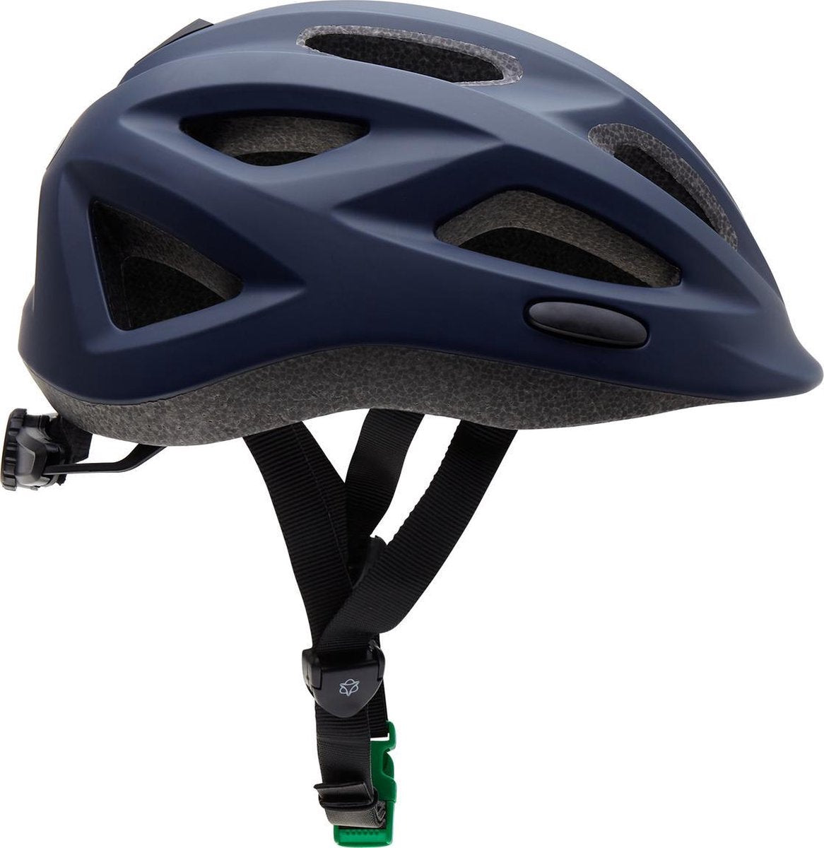 Agu kids go - kinderhelm - in-mold - 48-54cm - en1080 - blauw - veiligheid en zichtbaarheid