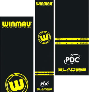 Winmau pro zone essential pvc dartmat