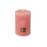 Ptmd stompkaars rustiek roze 10cm