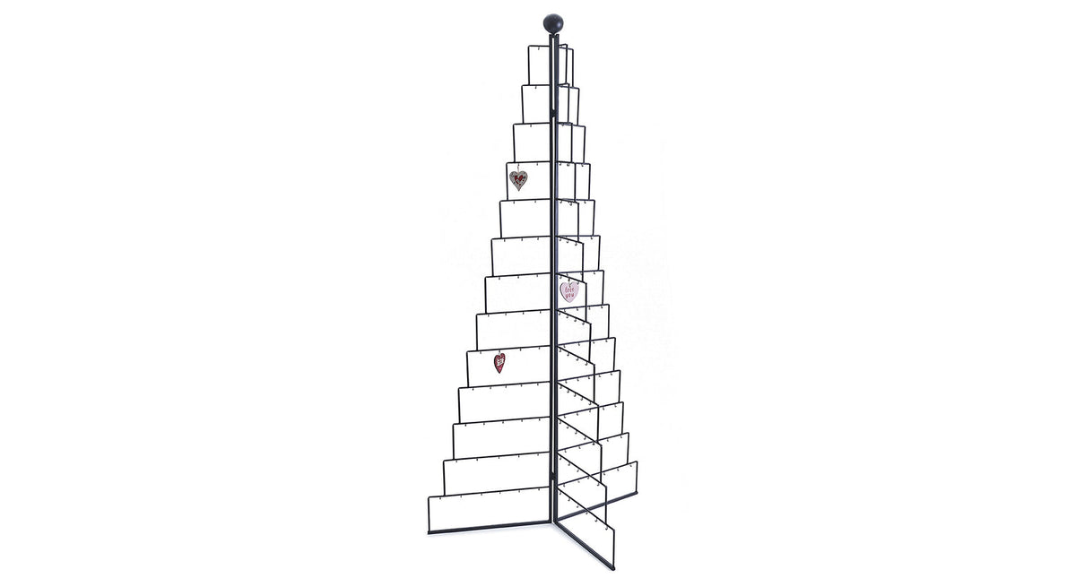 Metal foldable display tree ø91x180cm