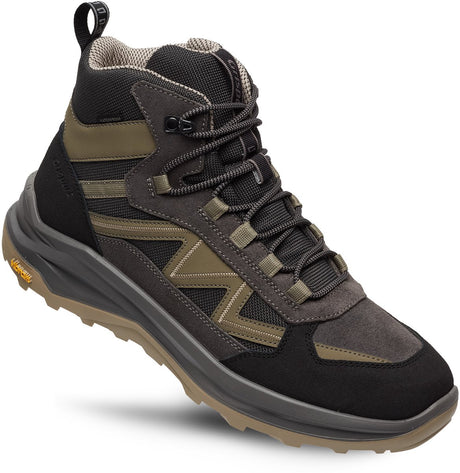 Grisport swift mid unisex wandelschoenen - grey beige 43