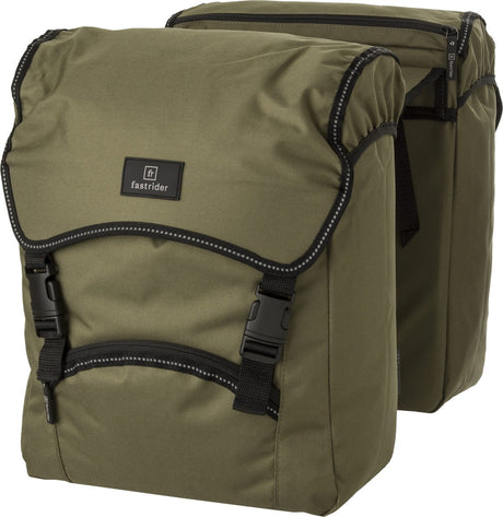 Fastrider unibag traffic dubbele fietstas basics