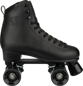 Nijdam rolschaatsen leer - ramblin' roller - zwart - maat 39
