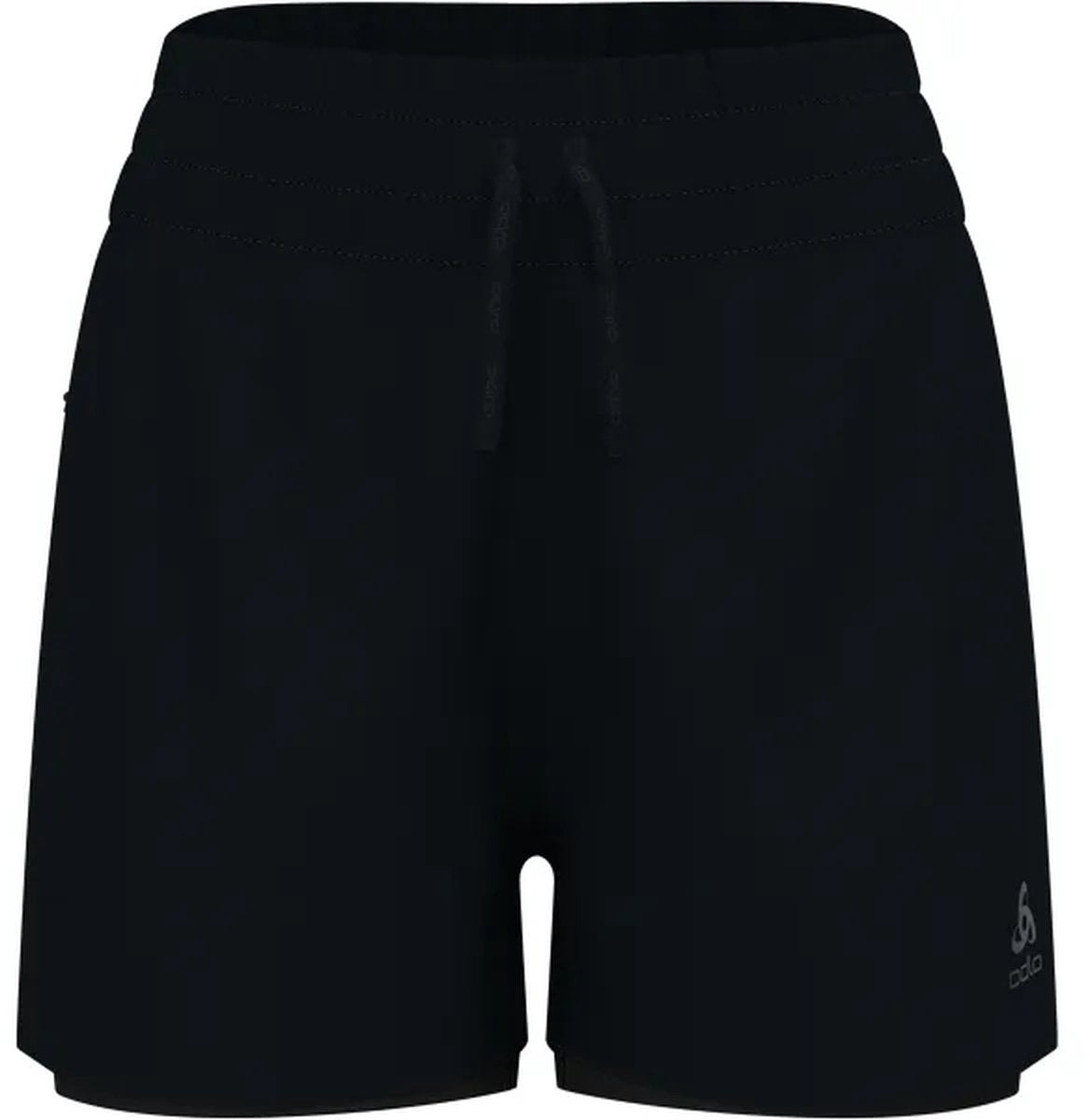Odlo Zeroweight 3 Zoll 2-in-1 Laufshorts 2.0 – Damen – Schwarz – S