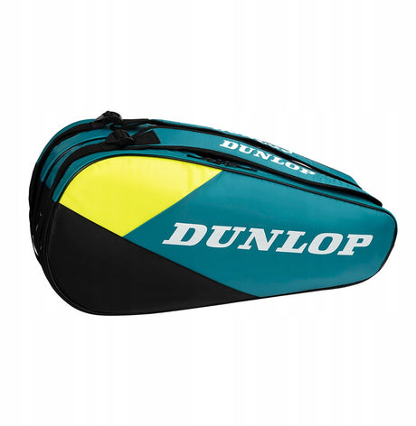 Dunlop – SX Club – 6rkt – Tennistasche – Stahl, Schwarz, Gelb