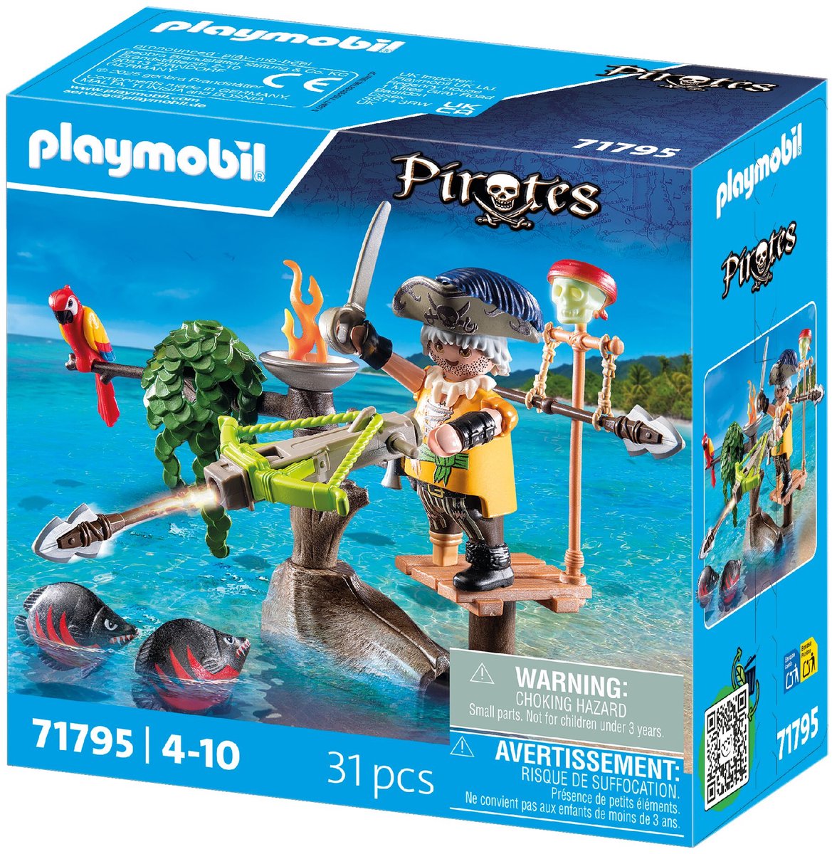 Playmobil 71795 Pirat mit Balliste | 2 Stk