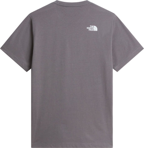 The North Face M Bracket Logo Regular SS Tee Herren Outdoor-Shirt – Smoked Pearl