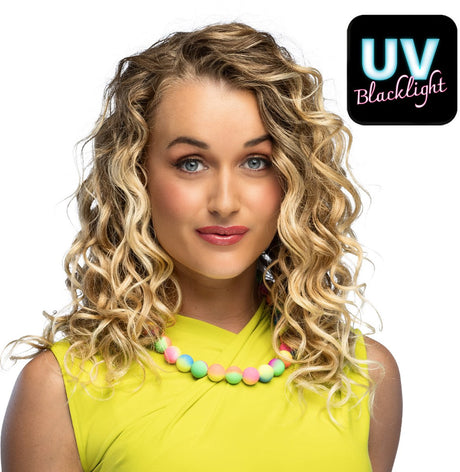 Boland – Halskette Fusion Multi – Erwachsene – Damen – Tänzerin – 80er, 90er – Disco