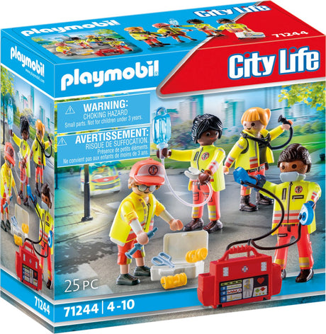 Playmobil City Life Rescue Team 71244